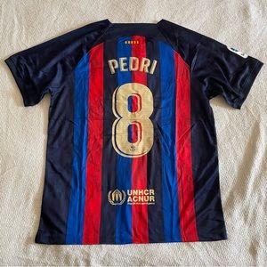 Nike 22/23 FC Barcelona Home Jersey Pedri Spain XL
